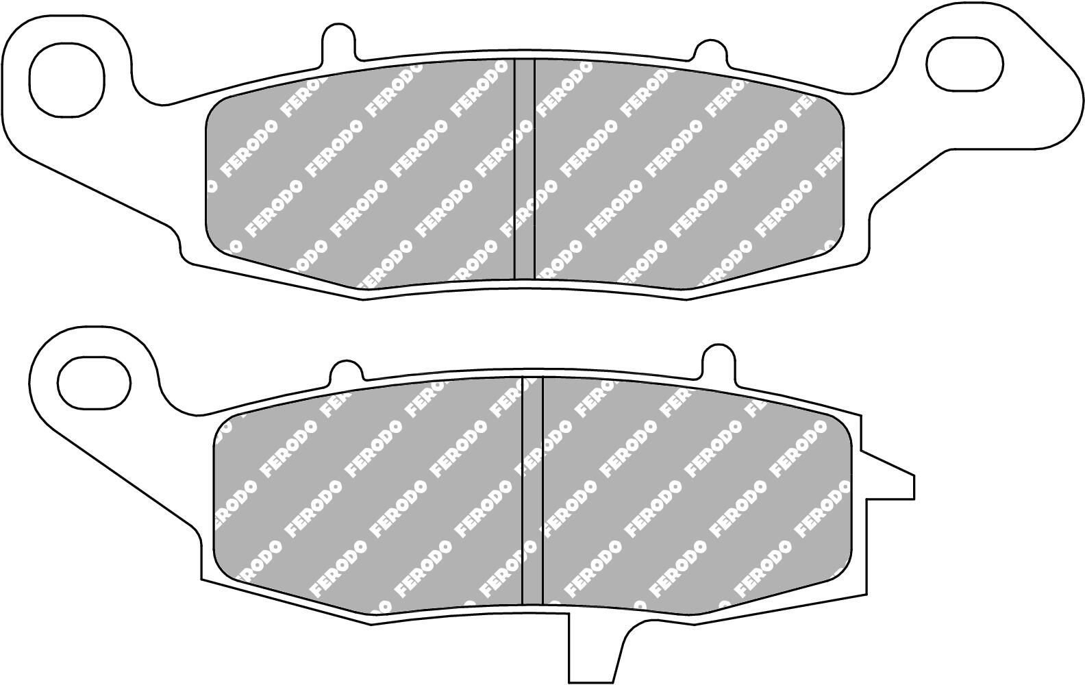 Передние тормозные колодки 5930233890 Suzuki